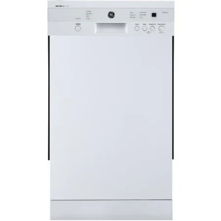 GE 18-inch Built-in Dishwasher with Stainless Steel Tub GBF180SGMWW