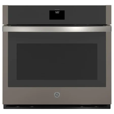 GE 30-inch, 5.0 cu. ft. built-in Single Wall Oven with True European Convection JTS5000EVES